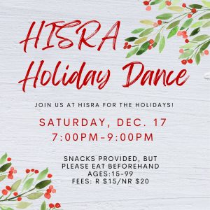 Holiday Dance @ HISRA