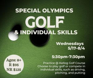 Special Olympics Golf @ Kellog golf course